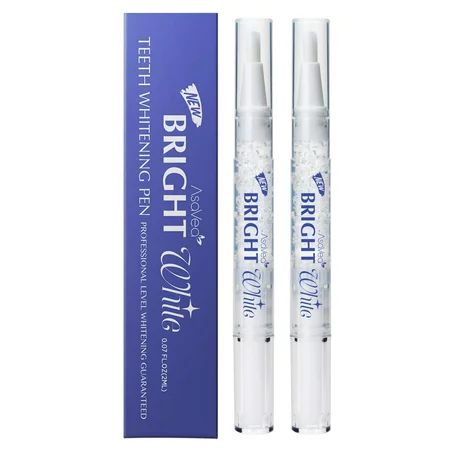 AsaVea Teeth Whitening Pen (2 Pack), 35% Carbamide Peroxide Gel, 20+ Uses, Effective, Painless, No S | Walmart (US)