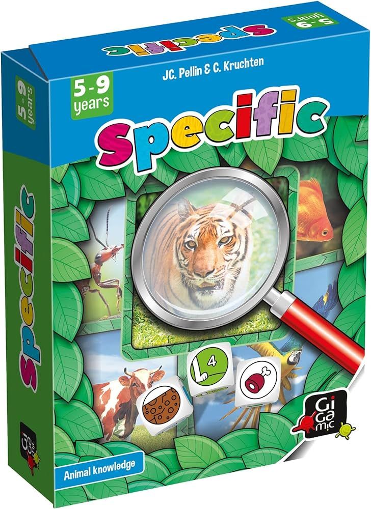 Specific | Matching Game for Kids and Families | Ages 5+ | 2 to 10 Players | 20 Minutes | Amazon (US)