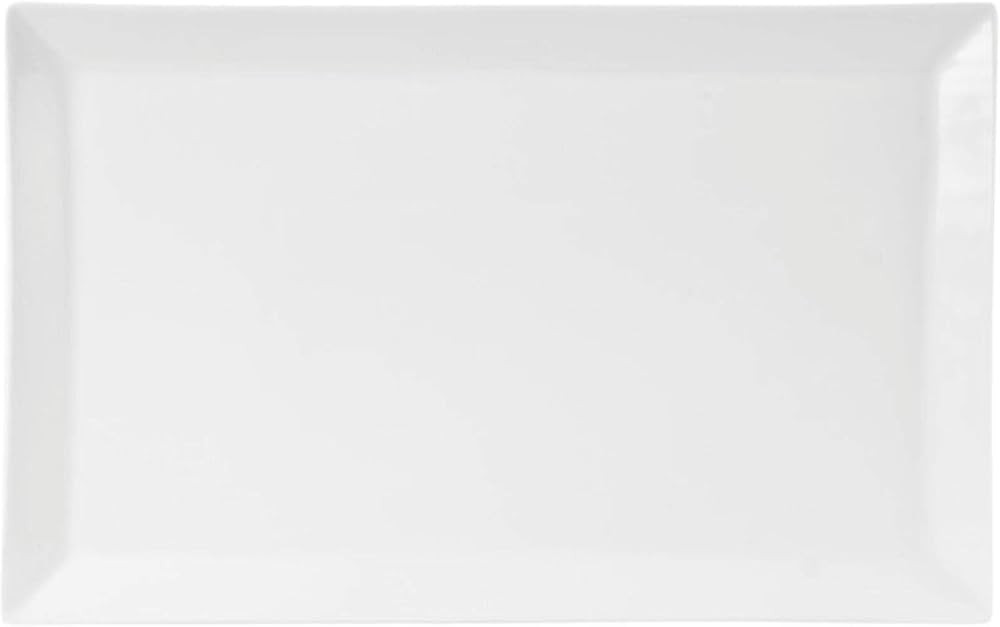 Everyday White by Fitz and Floyd Everyday Serving Platter, 18-Inch | Amazon (US)