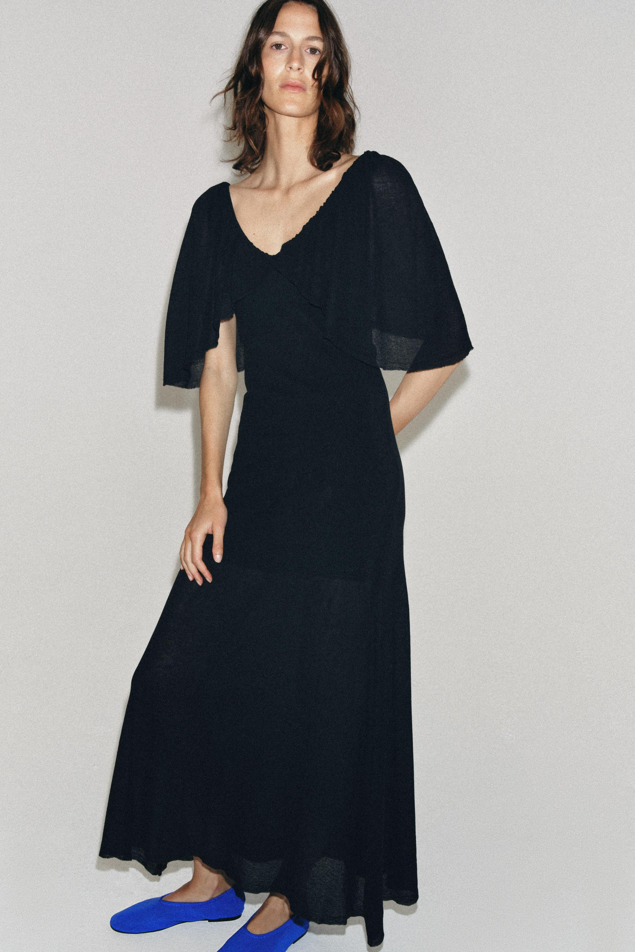 LONG KNIT DRESS | Zara US