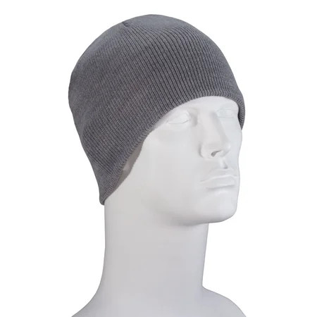 Solid Light Grey Beanie Winter Hat - Dozen Packed | Walmart (US)