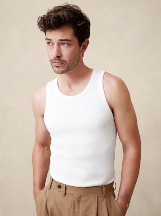 Authentic Ribbed Tank | Banana Republic (US)