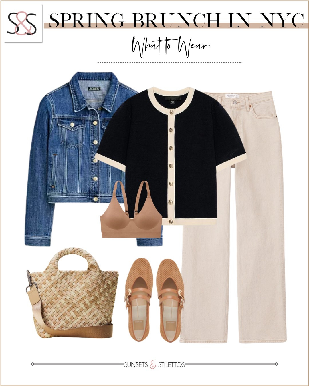 A short sleeve cardigan with ivory jeans is perfect for spring! Dress this outfit up with flats for an amazing look for work or the office!

Sunsets and Stilettos, workwear, vacation outfit

#LTKTravel #LTKWorkwear #LTKOver40