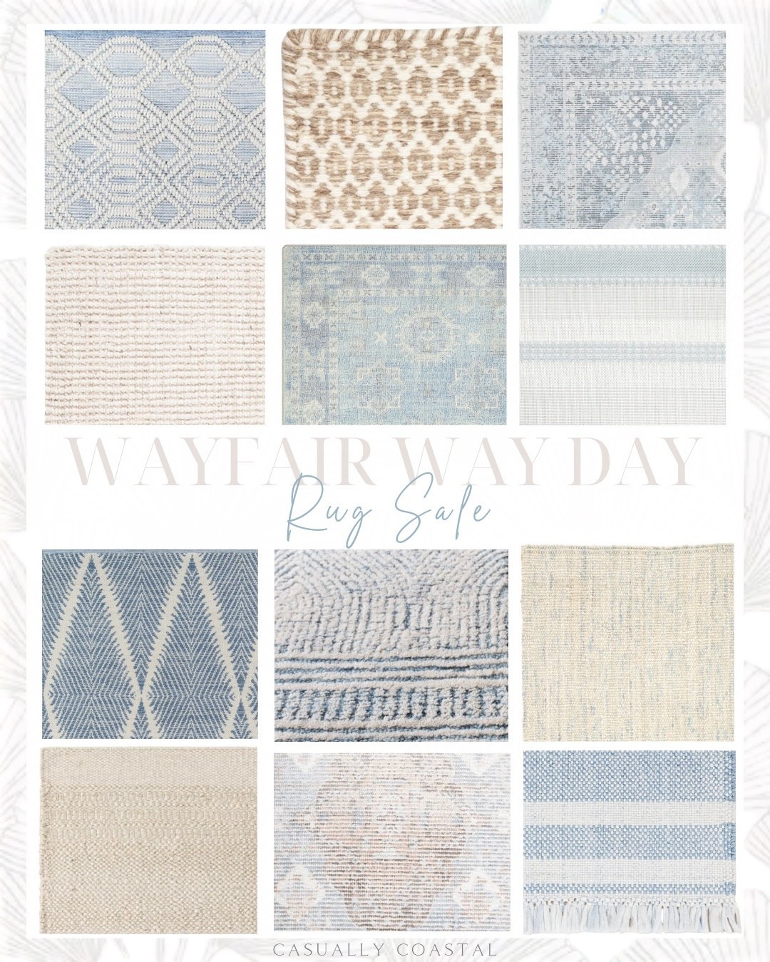 Wayfair Way Day Rug Sale

Rugs on sale, coastal rug, neutral rug, tan rug, blue rug, blue and white rug, geometric indoor rug, 2x3 rug, 5x8 rug, 7’9x9x9” rug, 3’6”x5’6” rug, 8’9”x11’9” rug, wool indoor rug, striped indoor outdoor rug, oriental tug, grey and light blue rug, wool/viscose rug, jute rug, hand tufted oriental indoor rug, flatweave area rug, ombré rug, wool rug, striped area rug, rugs under $100, bordered power loom jute rug, off white rug, wool and cotton rug, creak rug, felt cushioned rug pad 

#LTKSaleAlert #LTKFindsUnder100 #LTKHome