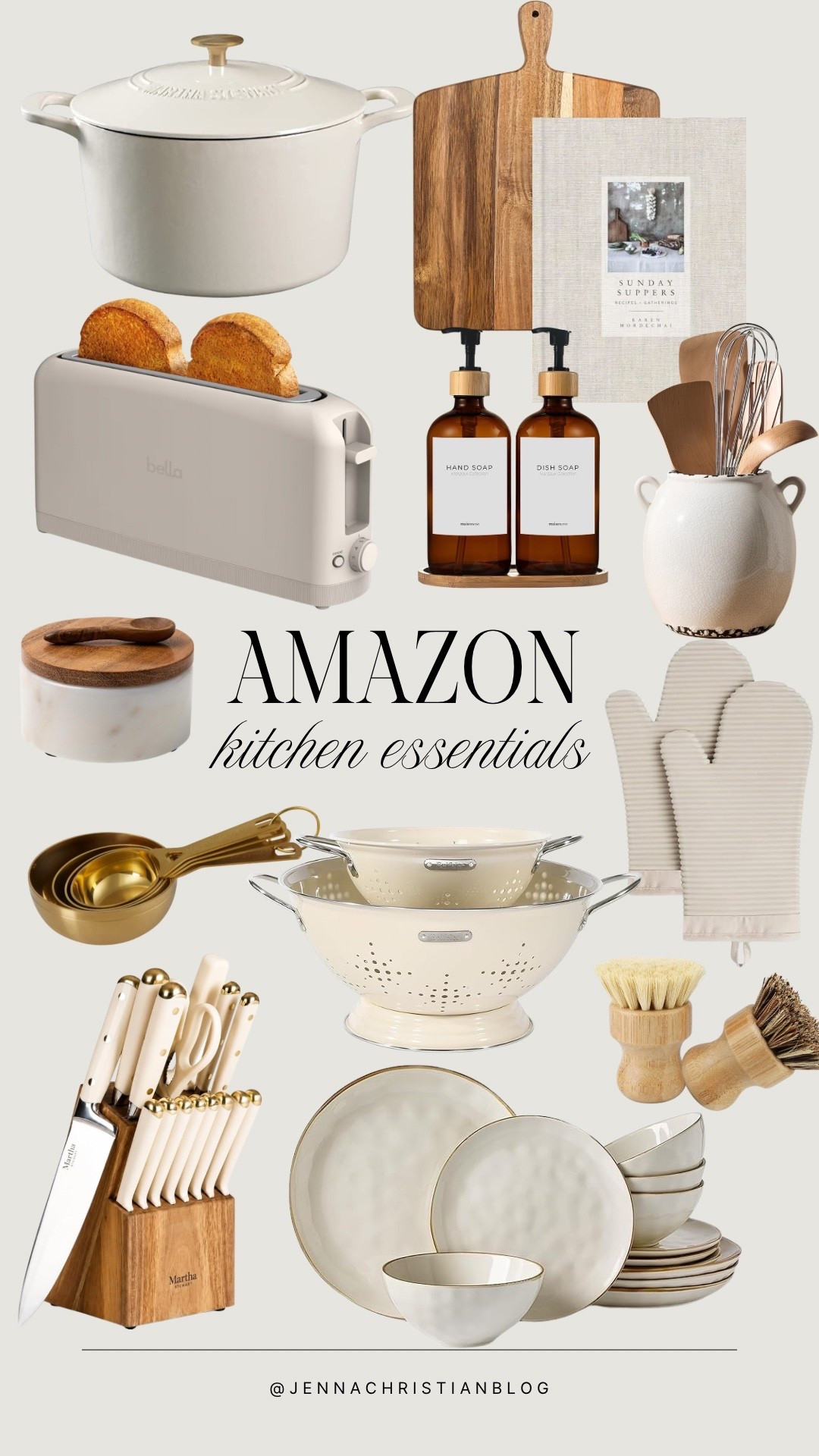 Amazon neutral luxe kitchen essentials 

Kitchen must haves 
Amazon finds 
Cooking Favorites

#LTKSeasonal #LTKHome