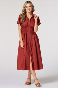 Cato Fashions | Cato Zip Front Shirt Dress | Cato Fashions