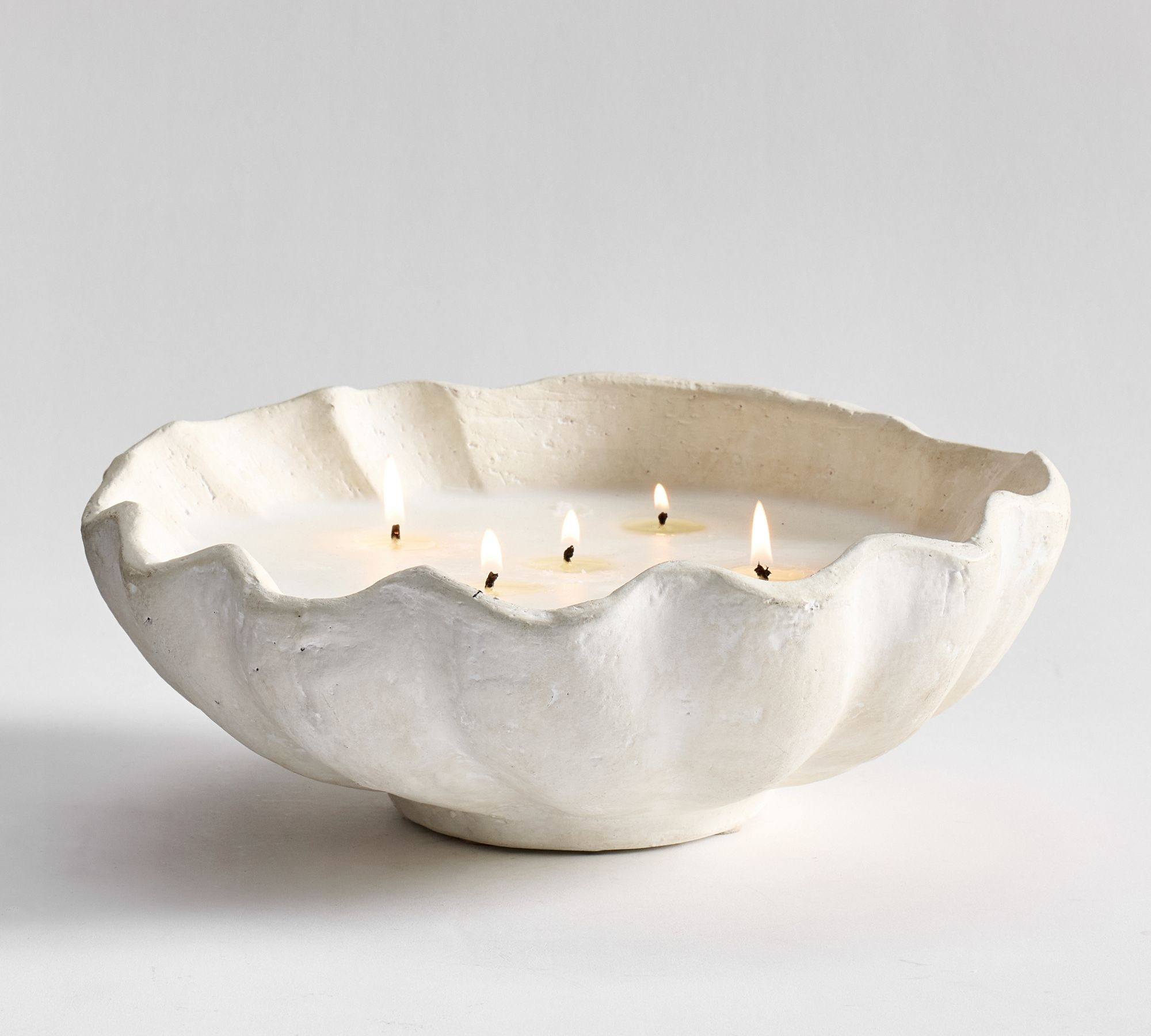 Artisan Studio Shell Candle Collection - Navy Beach | Pottery Barn (US)