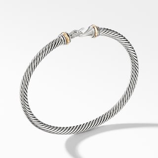 Cable Classic Buckle Bracelet with Gold | David Yurman