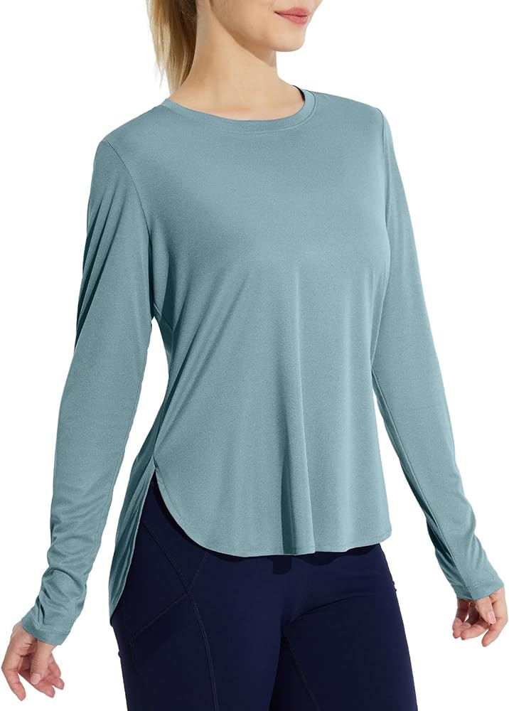 BALEAF Women's Sun Shirts UPF 50+ Long Sleeve Hiking Tops Lightweight Quick Dry UV Protection Out... | Amazon (US)