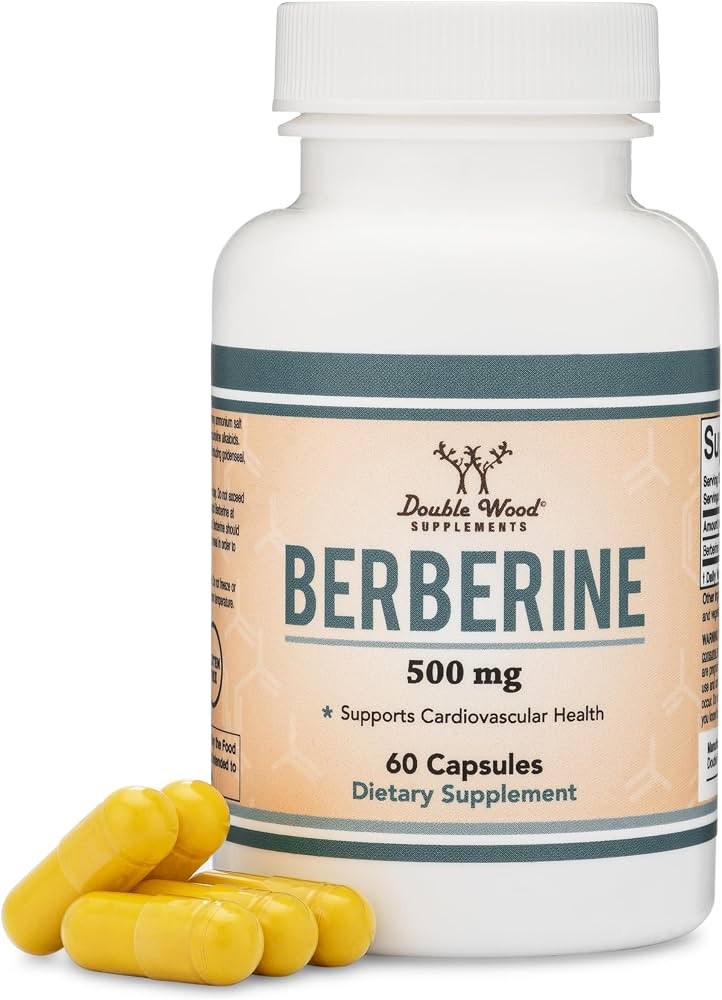 Berberine HCl 500mg, 97% Purity, Metabolic, 60 Capsules | Amazon (US)