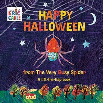 Happy Halloween from The Very Busy Spider: A Lift-the-Flap Book (The World of Eric Carle)     Boa... | Amazon (US)