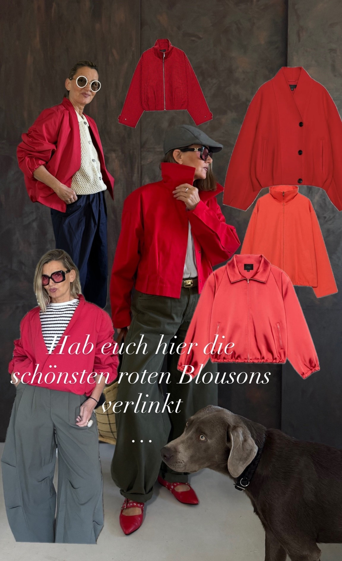 Rot sind meine Jacken … ❤️❤️als Farbtupfer für den Herbst 🍂

#LTKworkwear #LTKautumn #LTKstyletip