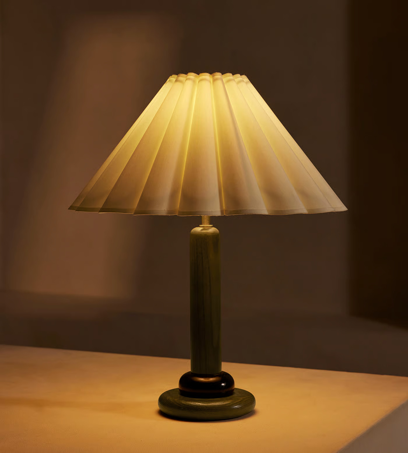 Ferguson Table Lamp, Green | Soho Home Ltd