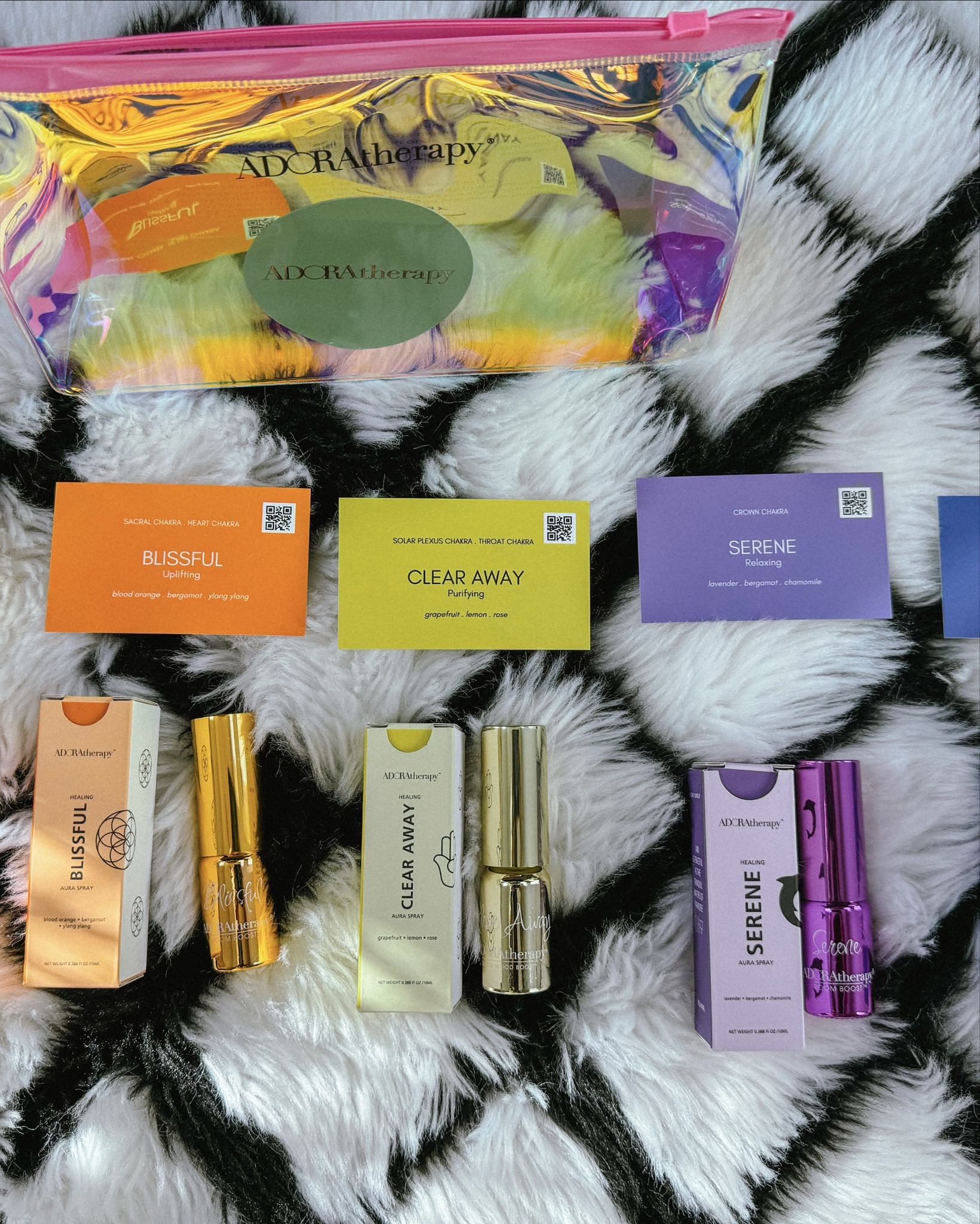 Transport yourself to a calm, soothing place with The Room Boost Discovery Kit from @aromatherapy #ad

It contains a set of five best-selling Room Boost blends in a holographic pouch.Room Boosts are unique and expertly formulated sprays made with organic ingredients designed for home and on the go.

#Adoratherapy #chakraboost #chakraperfume #glowyourself #roomboost #healingjourney #HolisticHolidays #transformationjourney 

#LTKfindsunder50 #LTKGiftGuide #LTKhome