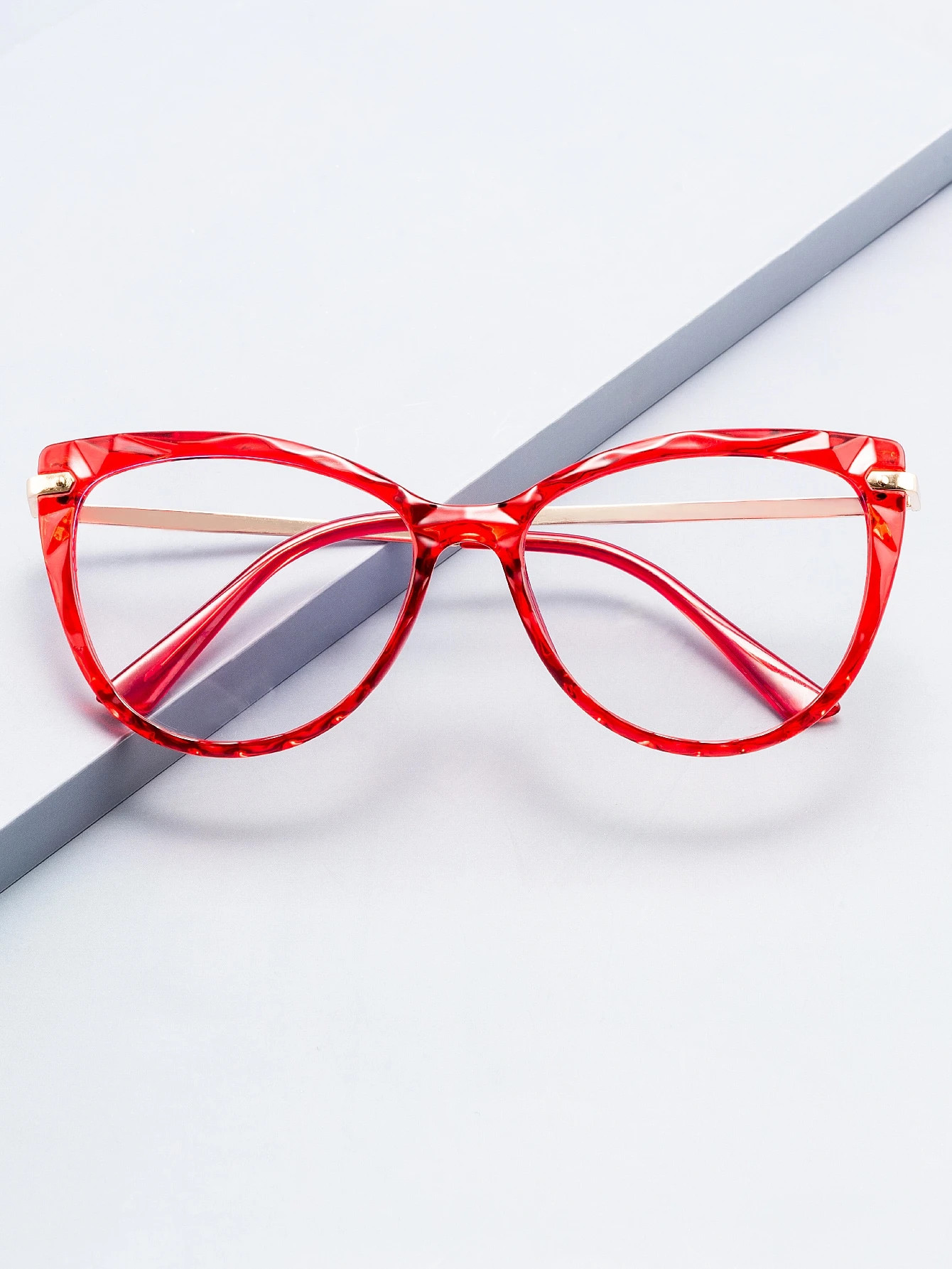 Acrylic Frame Glasses | SHEIN