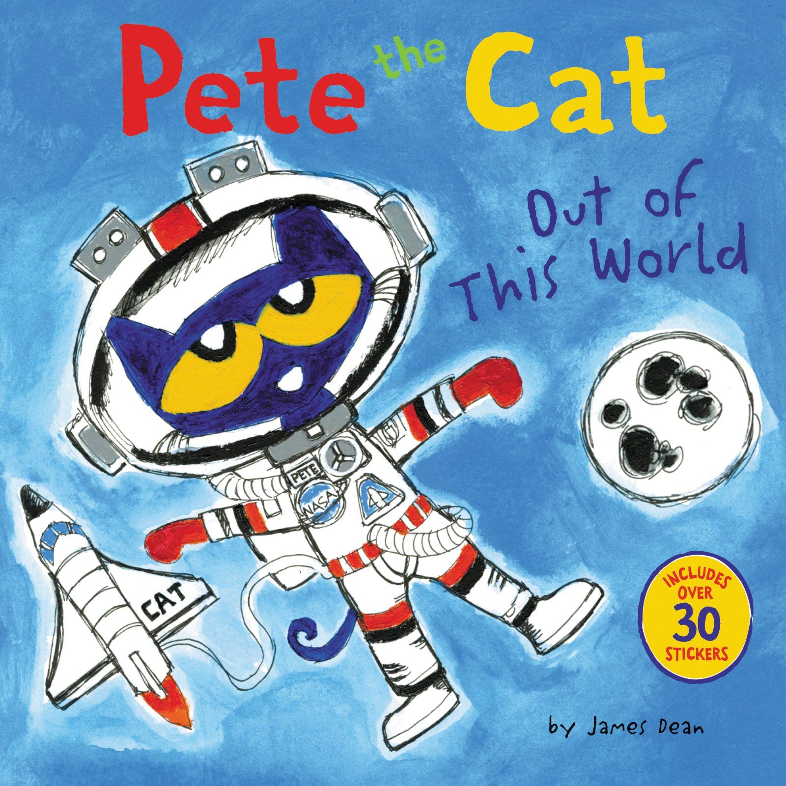 Pete the Cat: Out of This World    Paperback – Sticker Book, June 20, 2017 | Amazon (US)