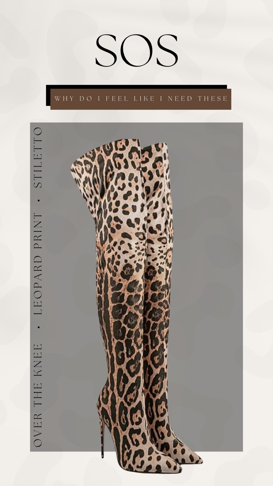 Thigh High Cheetah Boots

Boots, Leopard Print, Wedding Guest Dress, Fall Outfit, Fall Decor, Jeans, Dress, Halloween, Coffee Table, Bedding,  Maternity, Teacher Outfit

#LTKSeasonal #LTKShoeCrush #LTKStyleTip