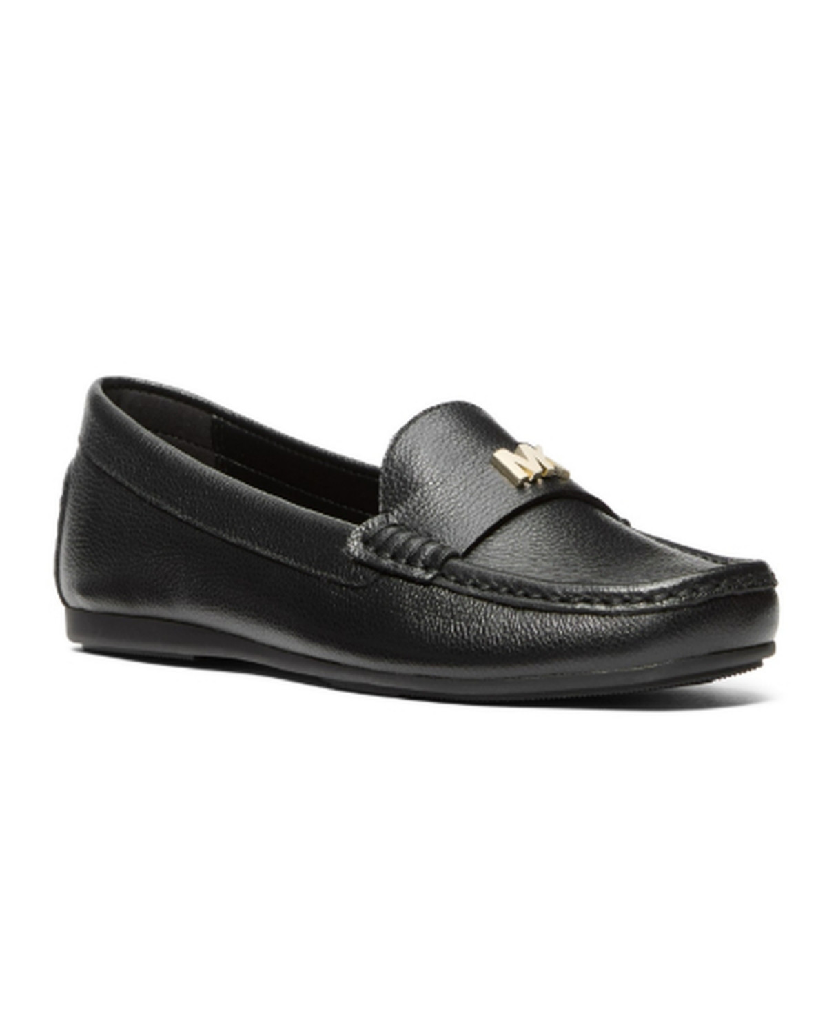 Michael Michael Kors Women's Melanie Moccasin Loafers - Black | Macy's