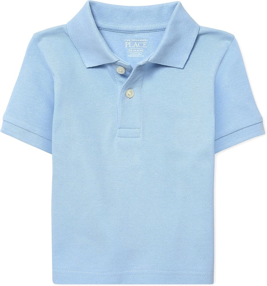 The Children's Place Boys' Uniform Performance Polo | Amazon (US)