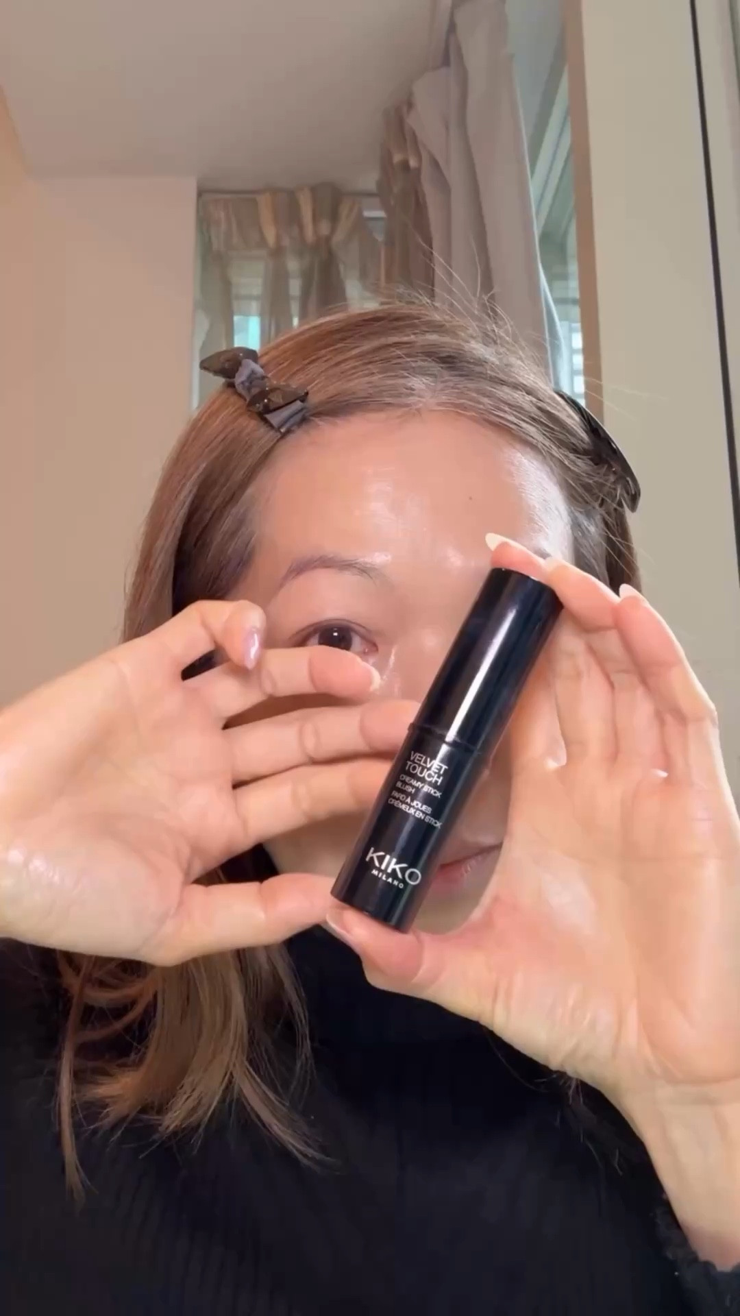 An underrated gem that deserves more attention ✨

The KIKO Milano Velvet Touch Creamy Stick Blush is one of those cream stick blushes that just works.

Soft. Buttery. Extremely blendable.

It melts into the skin without lifting my cushion foundation — which is rare for a glowy cream blush.

I’m using 02 Golden Peach — the perfect mix of pink and golden shimmer for a natural radiant glow.

Pro tip: apply over liquid or cushion foundation, and skip loose powder on the cheeks if you want to keep that healthy glow.

Long-lasting, non-patchy, non-comedogenic — and honestly so easy to use.

If you love glowy cream blush at affordable price, this one is for you! 

#kikomilano #creamblush #stickblush #glowyblush #beautyreview