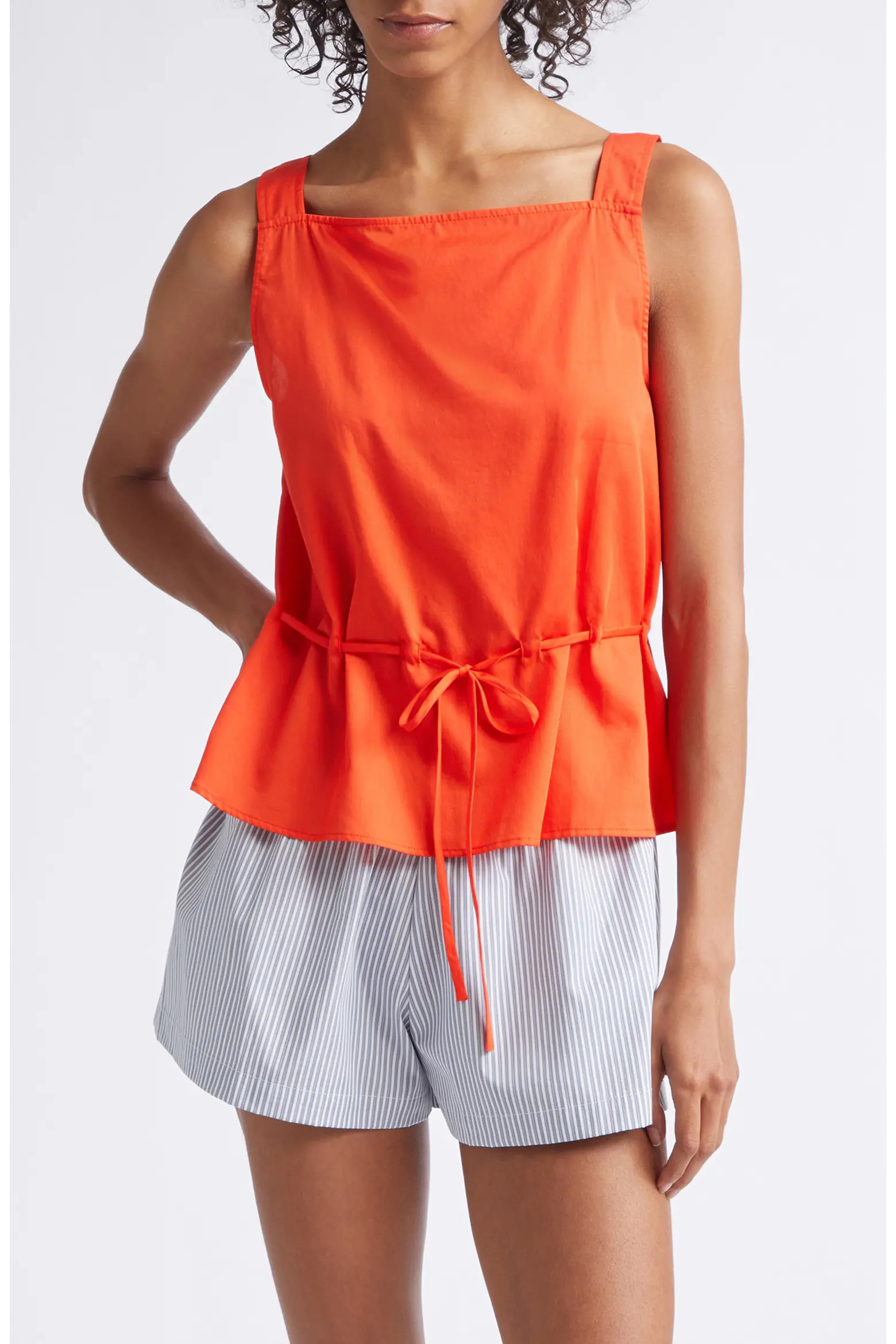 Yoko Drawstring Sleeveless Top (Women) | Nordstrom | Nordstrom