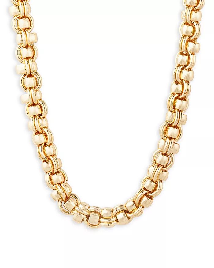 Double Link Chain Necklace in 16K Gold Plated, 16" - 100% Exclusive | Bloomingdale's (US)