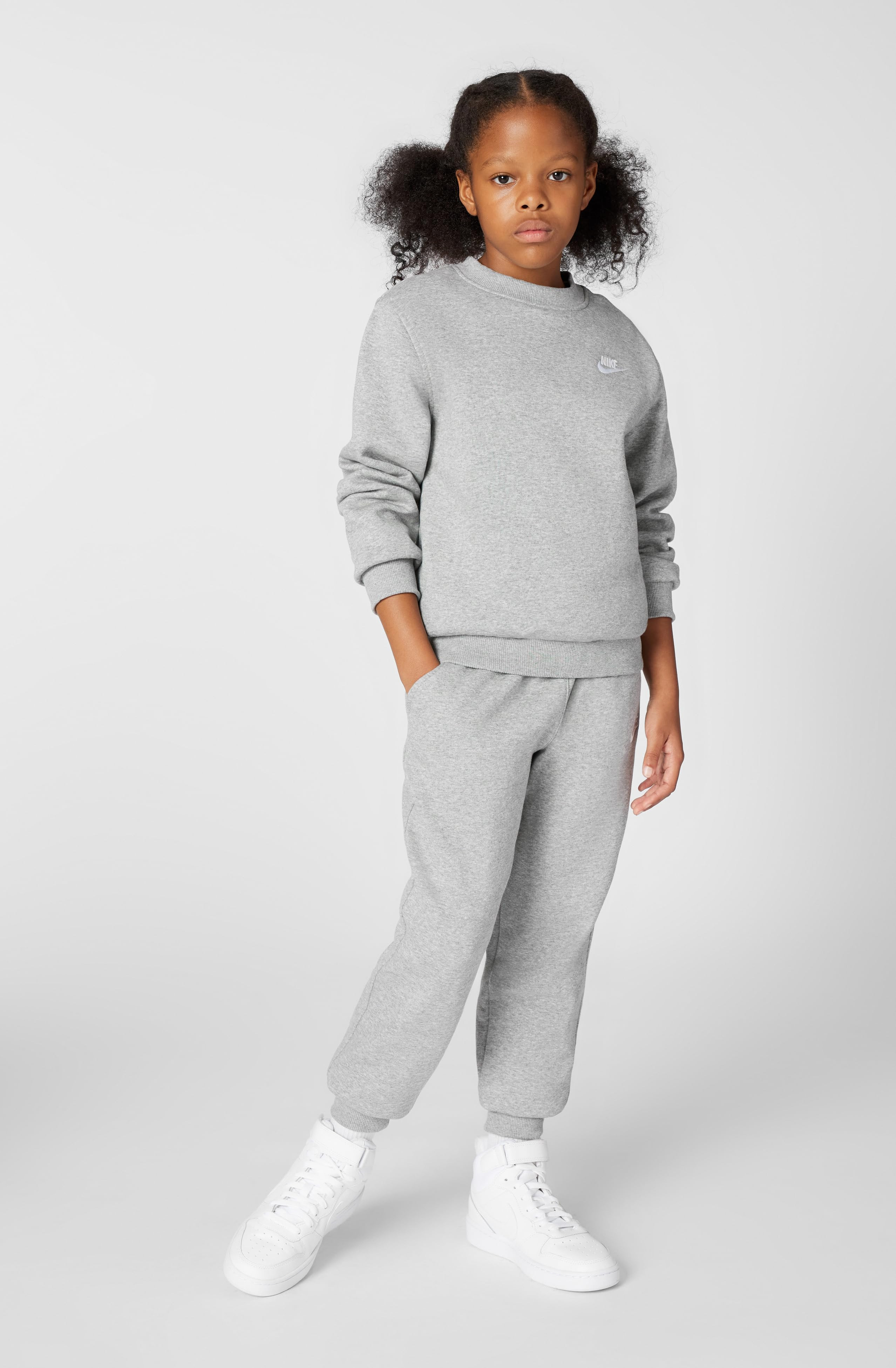 Nike unisex-child Sportswear Club Fleece Sweatshirt | Amazon (US)