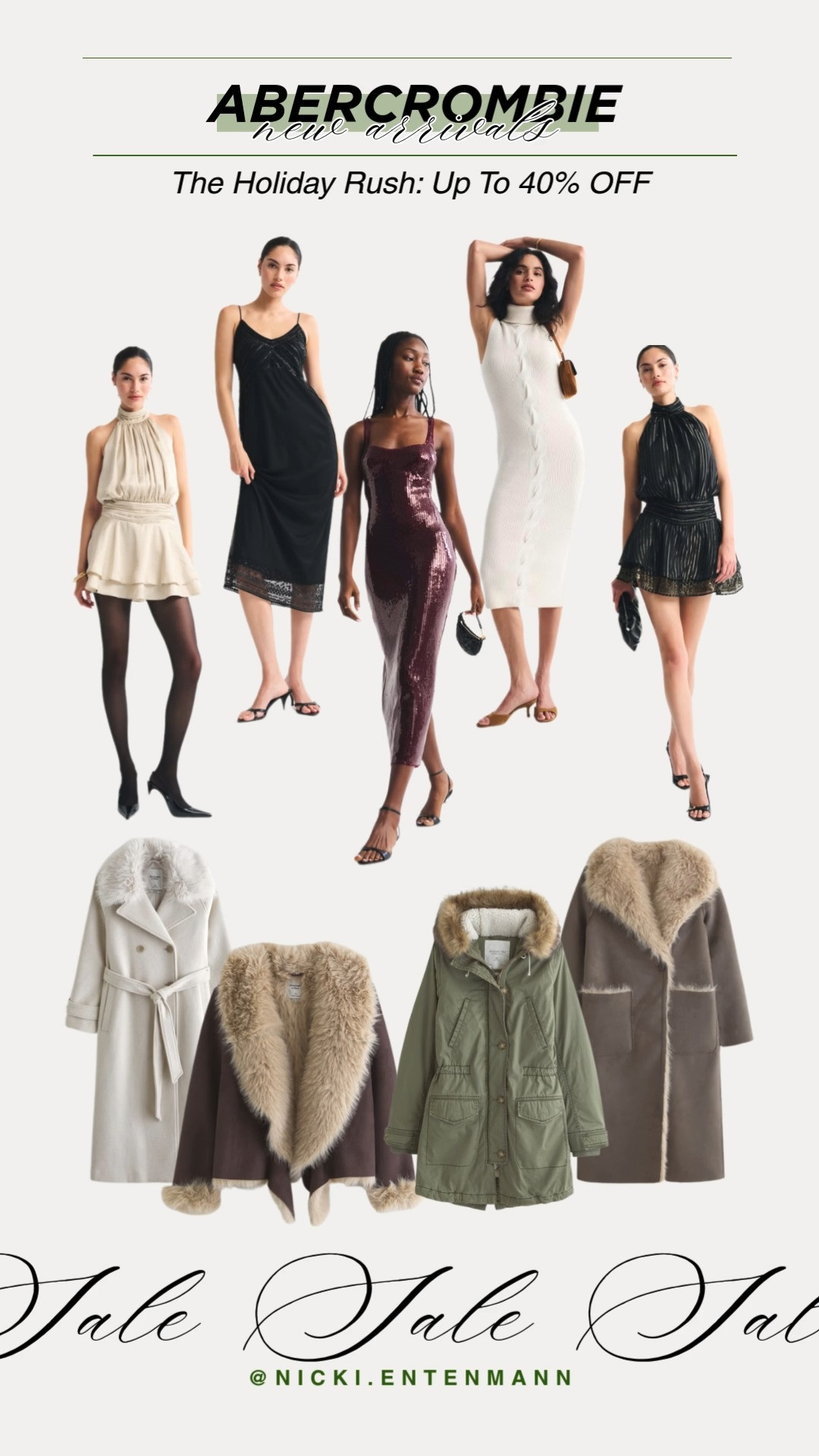 Fresh arrivals join Abercrombie’s The Holiday Rush with up to 40% off, bringing modern style and festive energy. Seasonal deals make gifting effortless. #Abercrombie #HolidayRush #NewArrival #Sale #HolidayGifts #FashionDeals #SeasonalStyle #ShoppingInspo #LifestyleEssentials #TrendyLooks 

 #LTKHoliday #LTKootd #LTKSaleAlert