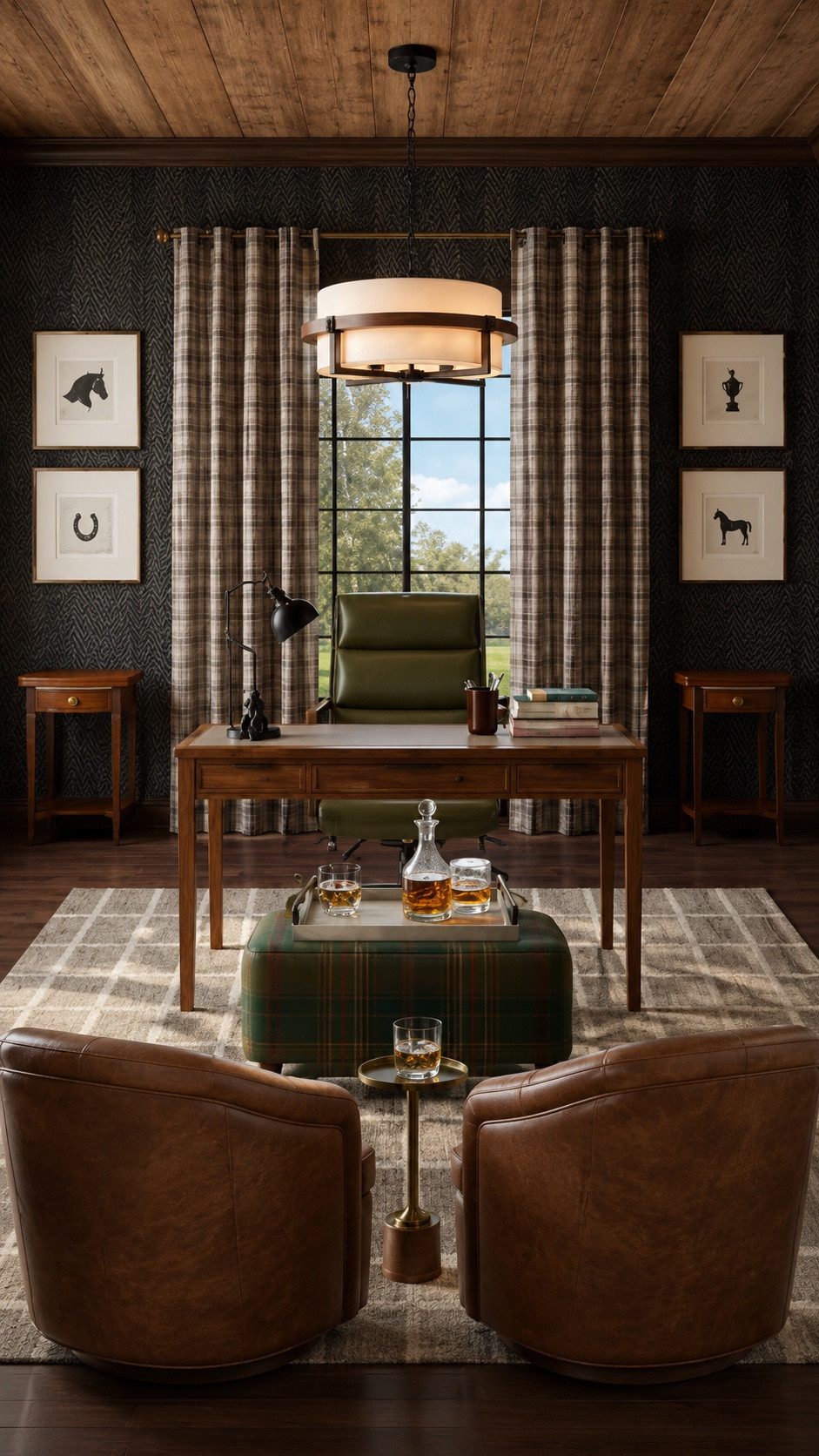 A masculine, Ralph Lauren inspired, office design!!

#LTKdayinmylife #LTKHome #LTKMens