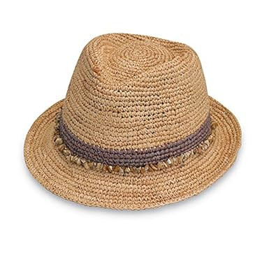 Wallaroo Hat Company Women's Tahiti Sun Hat - Fedora-Style Sun Hat | Amazon (US)