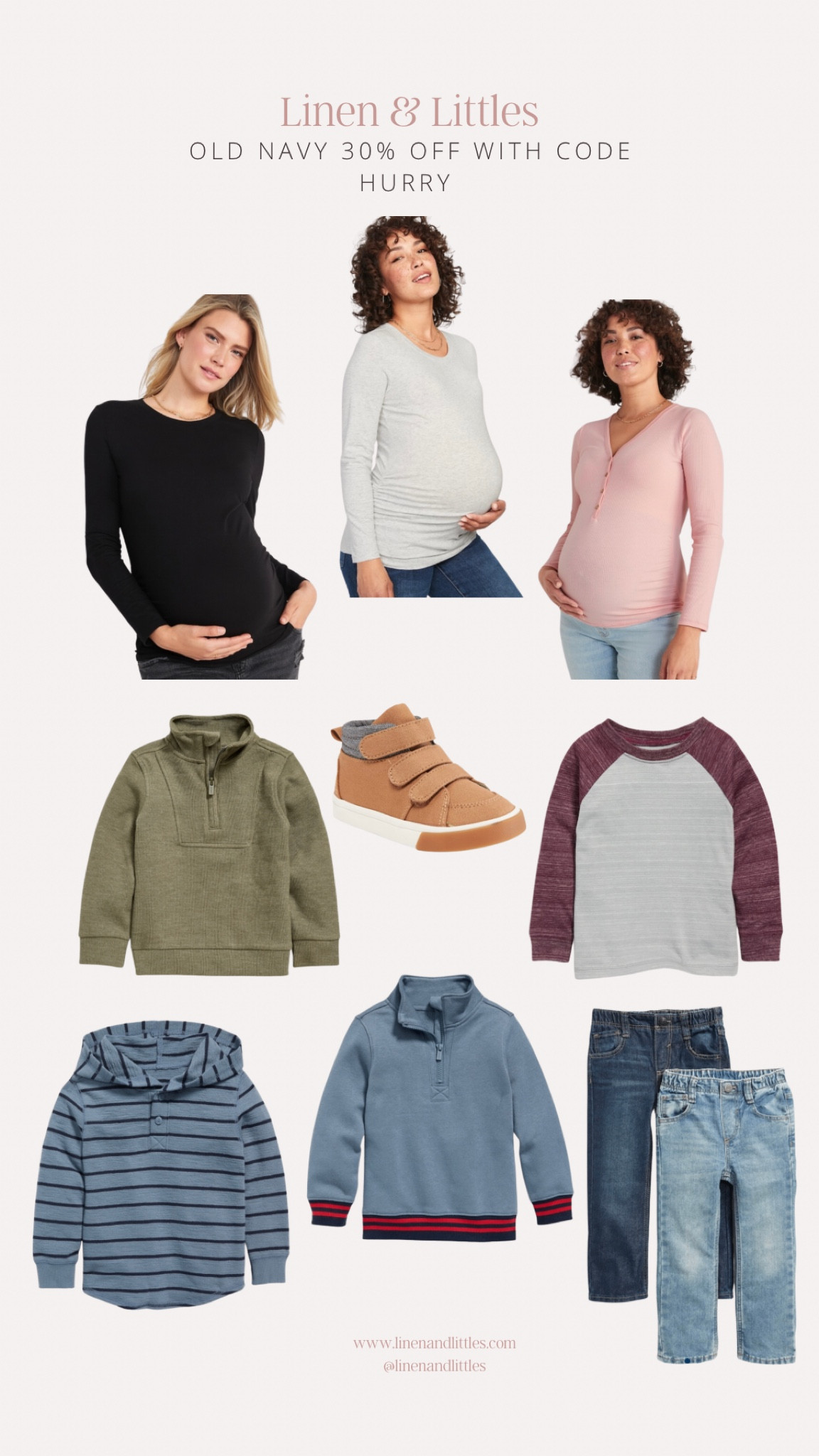 30% off Old Navy styles with code HURRY

#LTKSale #LTKunder50 #LTKkids