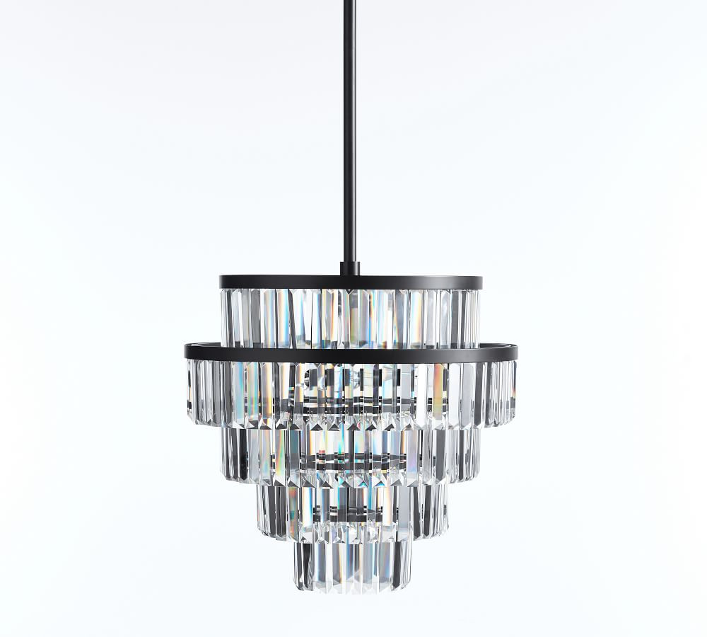 Gemma Crystal Round Chandelier | Pottery Barn (US)