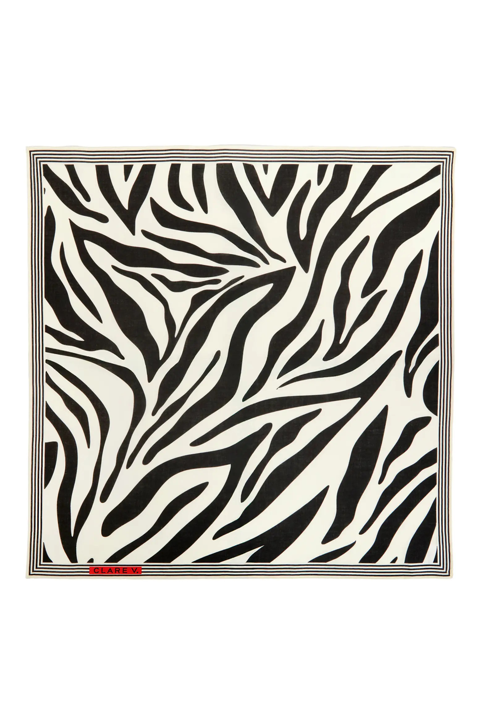 Zebra Stripe Bandana Scarf (Women) | Nordstrom | Nordstrom