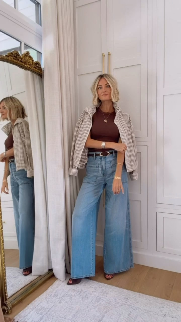 This ribbed tank top has been one of my favorite staple finds from Amazon! It’s so affordable, & I have it in multiple colors! This jacket is also from Amazon! Wearing S/2!

Loverly Grey, fall outfit, fall jacket, ribbed tank, closet staples, wide leg jeans, brown tank top

#LTKSeasonal