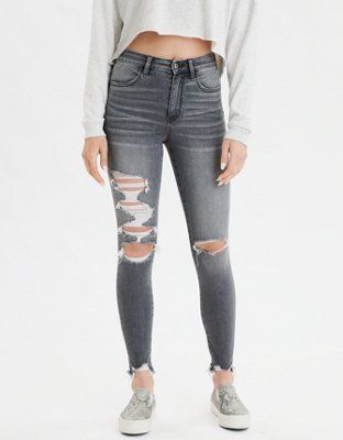 AE Ne(X)t Level Super High-Waisted Jegging | American Eagle Outfitters (US & CA)