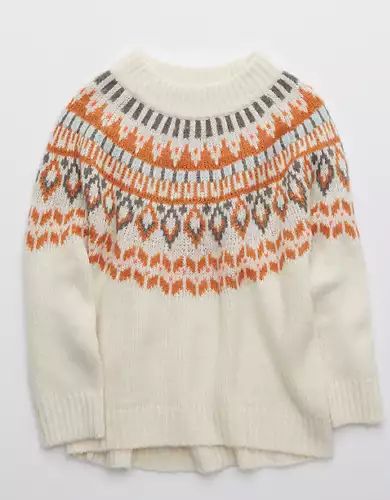 Aerie Fairisle Sweater | American Eagle Outfitters (US & CA)