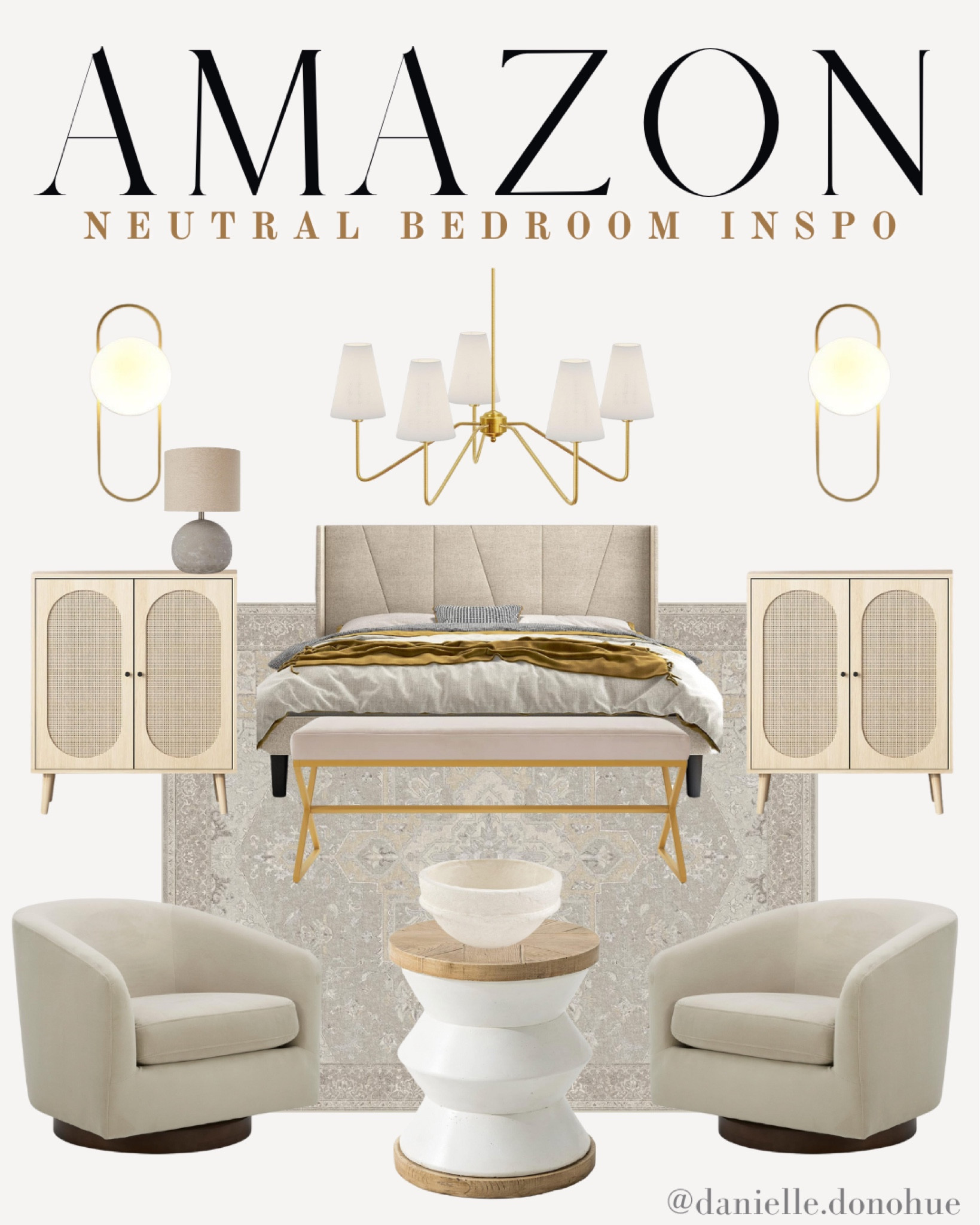 Upgrade your bedroom with this neutral bedframe, accent chairs, sconce lighting, side table, and more!
#interiordesign #furniturefinds #homeinspo #bedroomrefresh

#LTKhome #LTKfamily #LTKstyletip