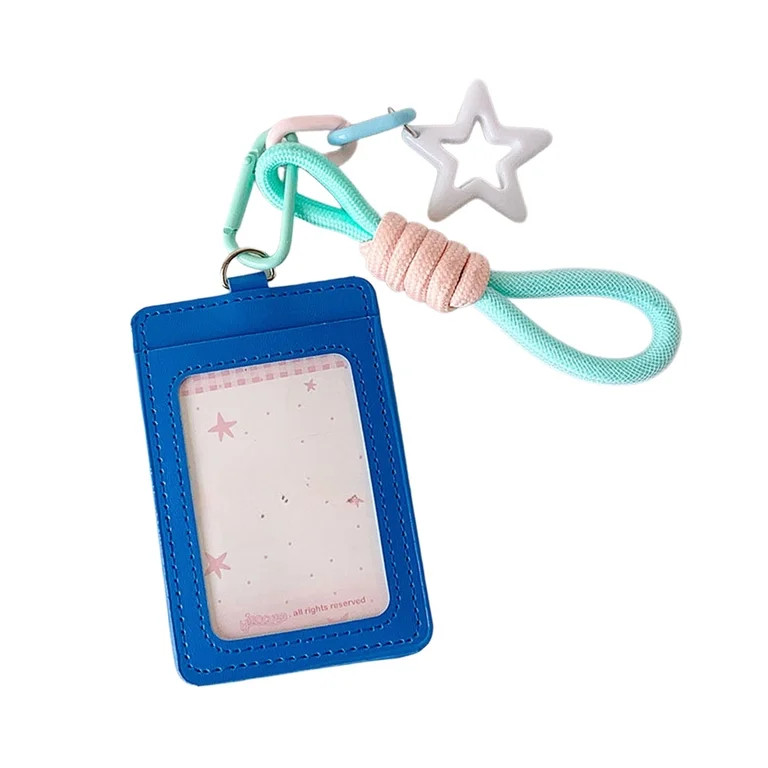 ID Badge Holder Genuine Card Slots Case with Detachable Neck Lanyard and Retractable Badge Reel f... | Walmart (US)
