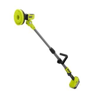 ONE+ 18V Cordless Telescoping Power Scrubber (Tool Only) | The Home Depot