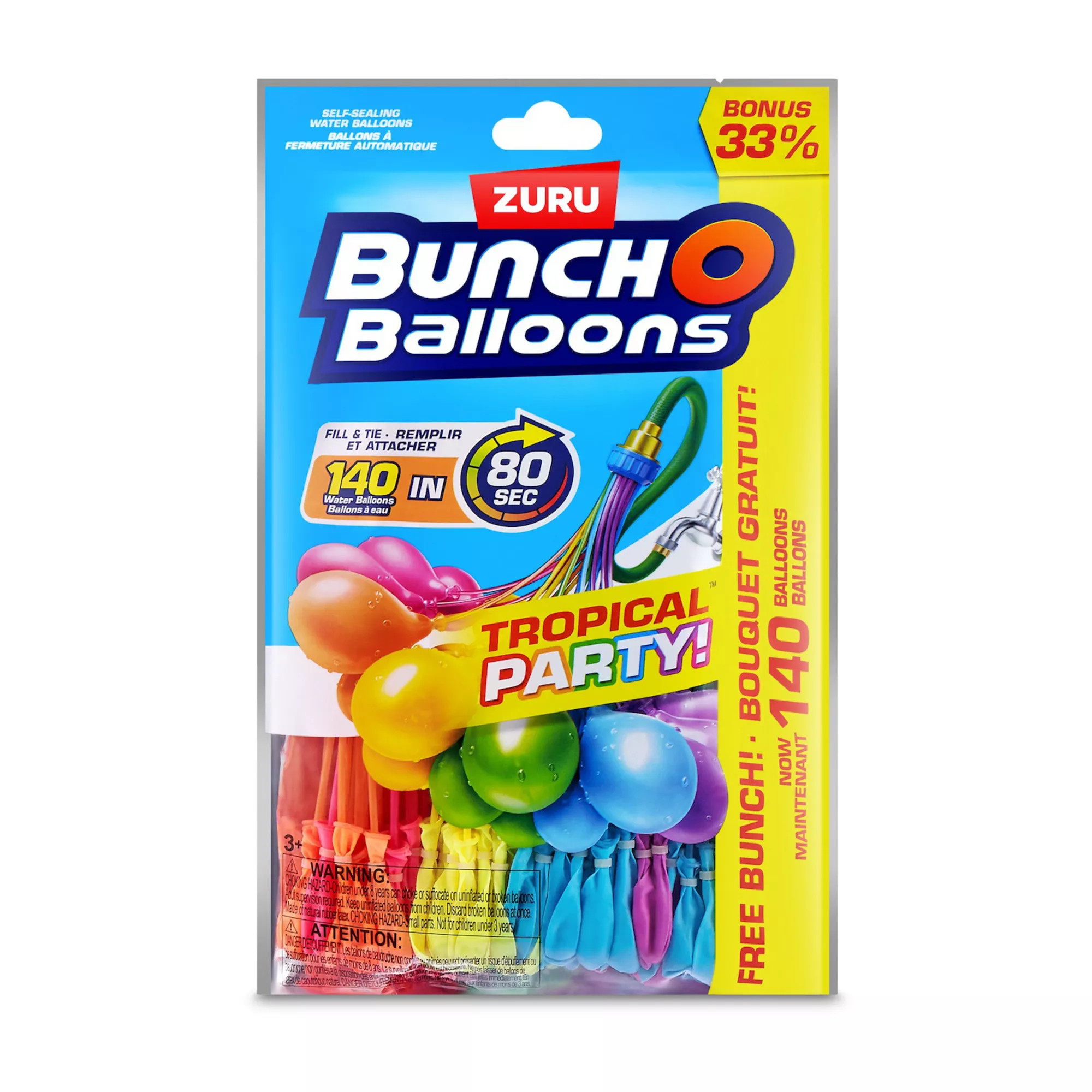 Bunch O Balloons Tropical Party Self-Sealing Water Balloons | Kohl's