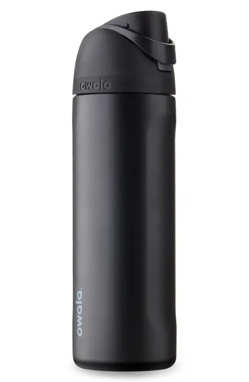 Owala 24oz. FreeSip Stainless Steel Water Bottle in Very Very Dark at Nordstrom, Size 24 Oz | Nordstrom