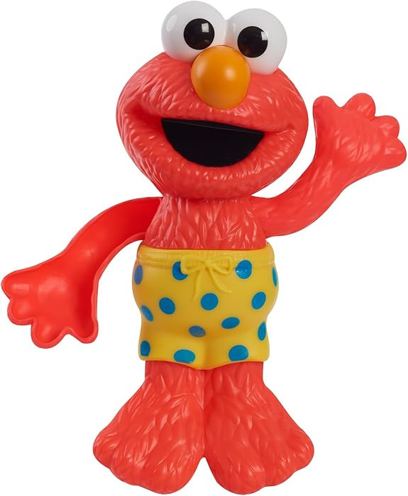 Sesame Street Swim and Splash 7-inch Elmo Wind Up Bath and Pool Toy, Easter Basket Fillers, Gifts... | Amazon (US)