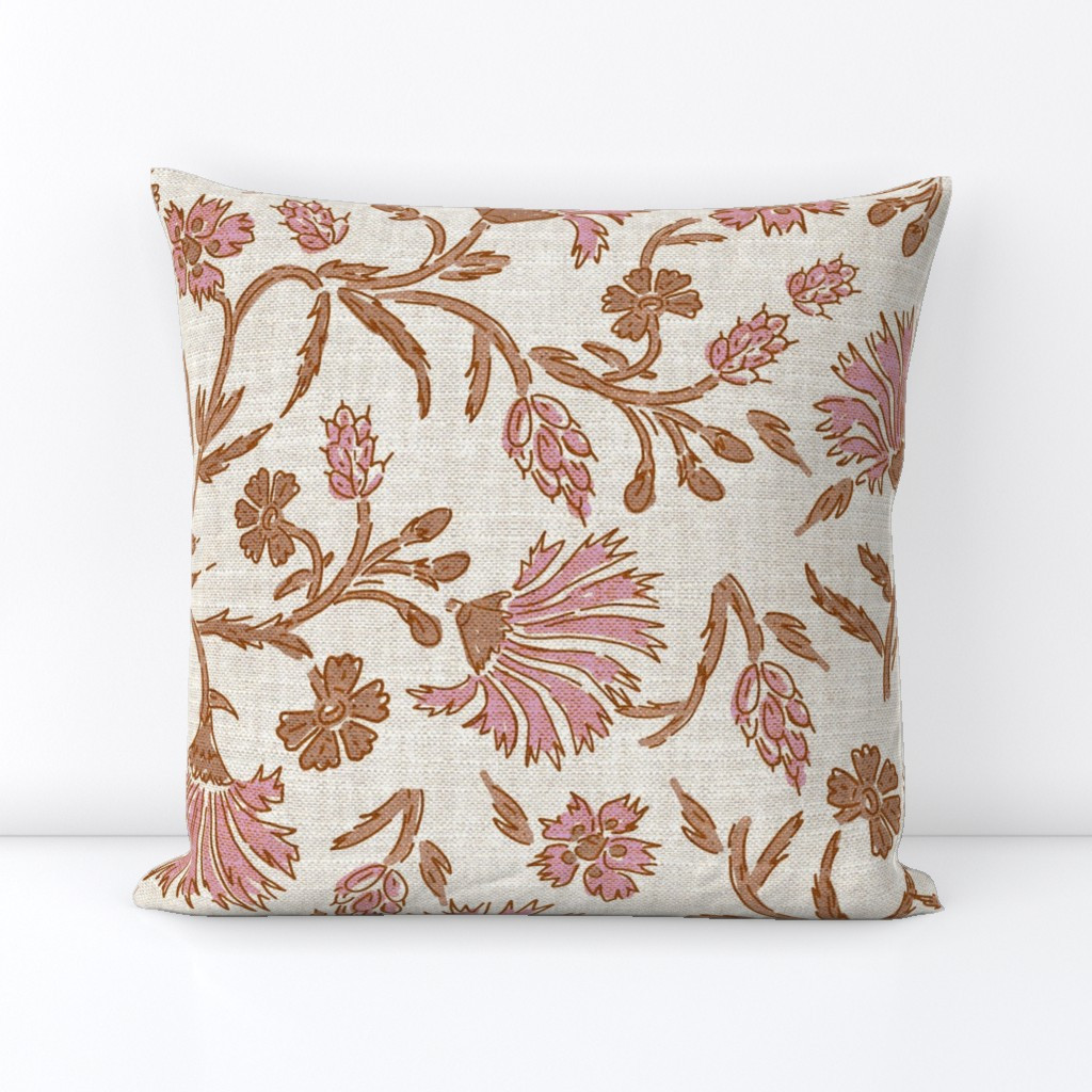 KALAMI FLORAL MAUVE Square Throw Pillow Cover byholli_zollinger33.15USD2030-01-01$33.15$39.0015% ... | Spoonflower