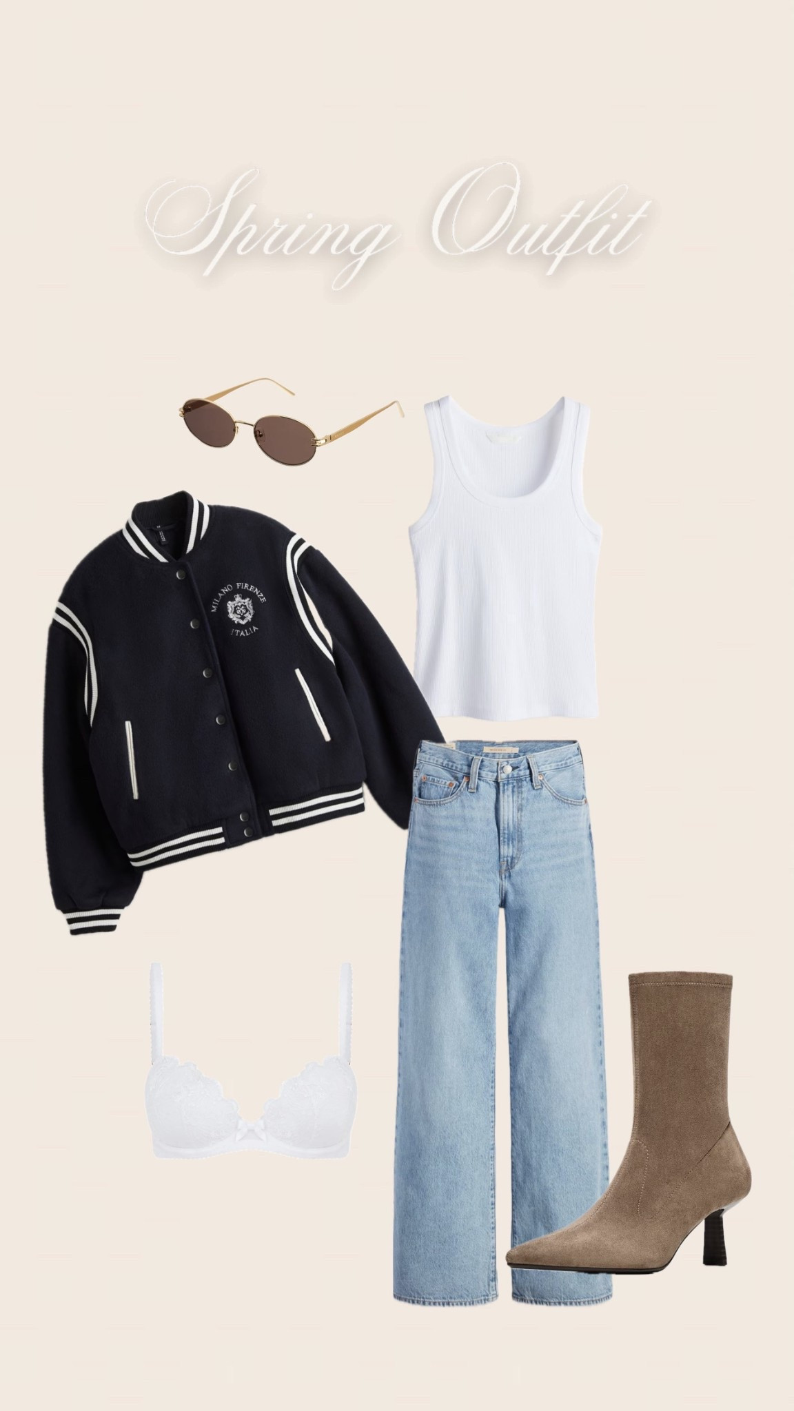 #cooloutfit #collegejacket #springoutfit

#LTKspring #LTKSeasonal #LTKootd