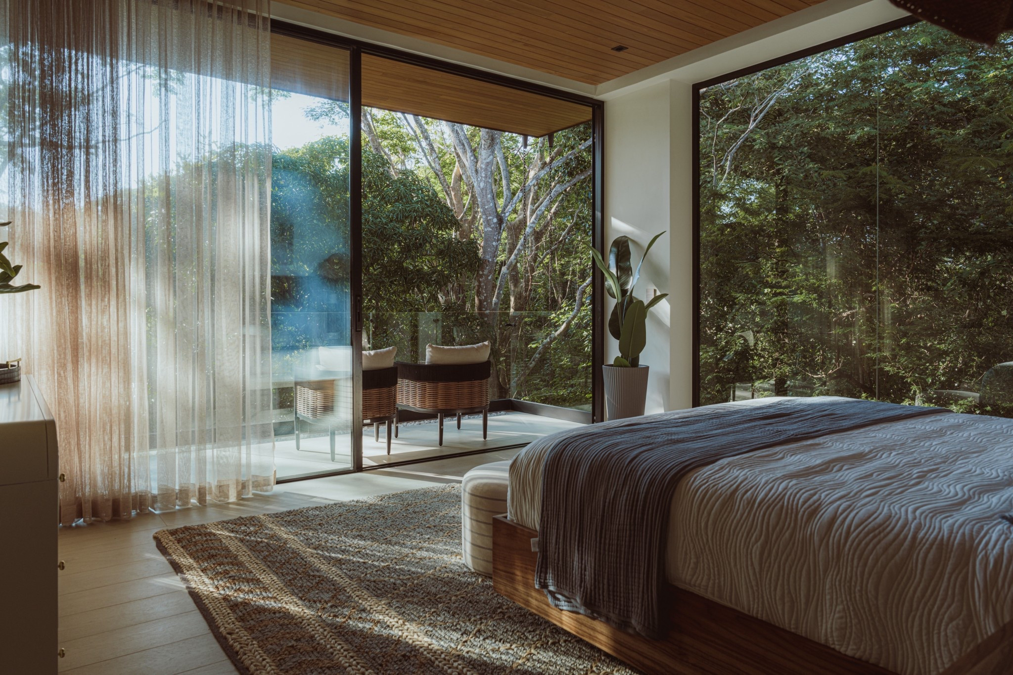 Perfect spot for morning coffee—served with ocean blues, jungle greens, and a poolside view. ☕🌊🌴☁️