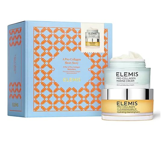 ELEMIS Cleanse & Hydrate Holiday Set w/ Marine Cream - QVC.com | QVC