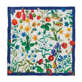 The Met Cloisters Garden Square Silk Scarf | The MET