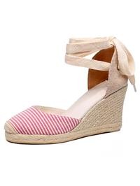 'Negin' Ballerina Wedge Espadrilles (5 Colors) | Goodnight Macaroon