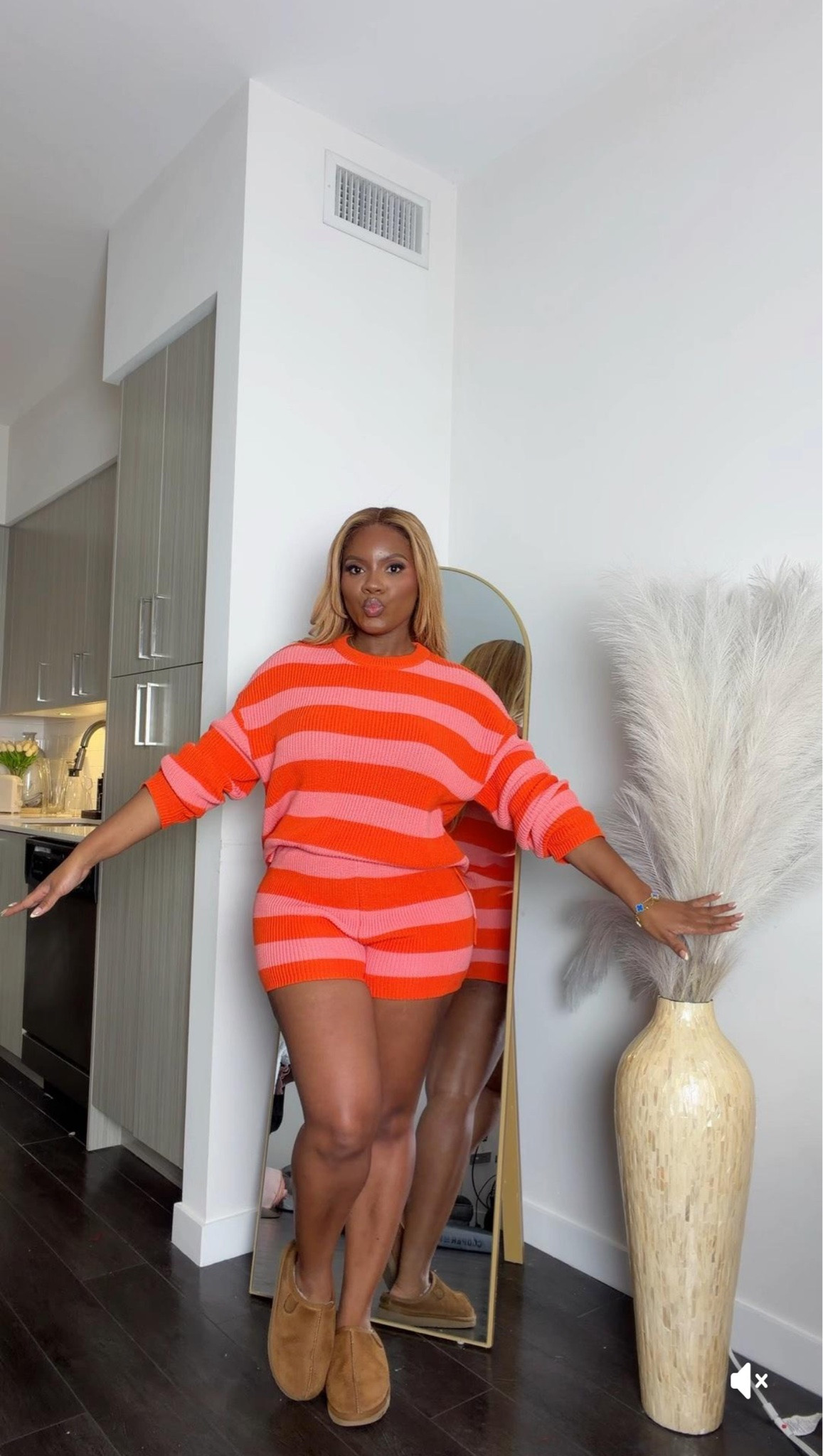 Orange and pink together? Yeah, this combo deserves a standing ovation. 🍊💖 Cozy enough for a slow morning, cute enough to step outside and collect compliments. This set is the definition of comfy without sacrificing the look.

#LTKStyle #CozyFits #ColorPop #EverydayStyle

#LTKselfcare