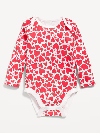 Printed Long-Sleeve Bodysuit for Baby | Old Navy | Old Navy (US)